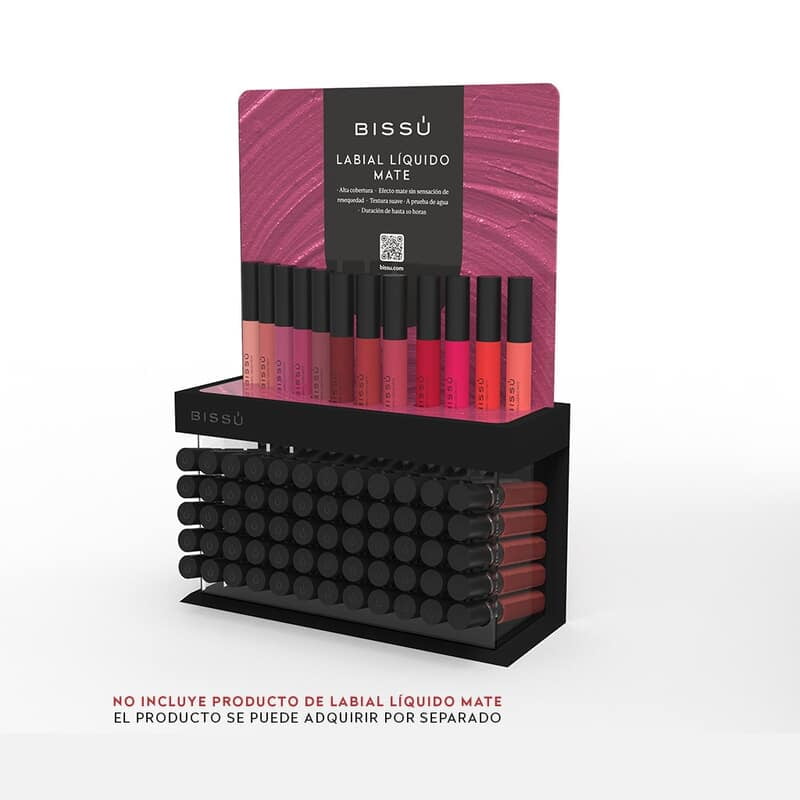 EXHIBIDOR LABIAL LÍQUIDO MATE EXHIBIDOR LABIAL LÍQUIDO MATE